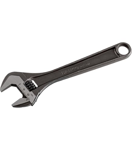 Bahco 8075 IP Black-Finished Adjustable Wrench In Industrial Pack